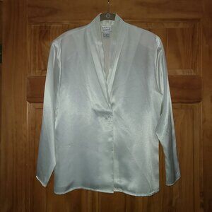 hasting & smith White Long Sleeve Blouse